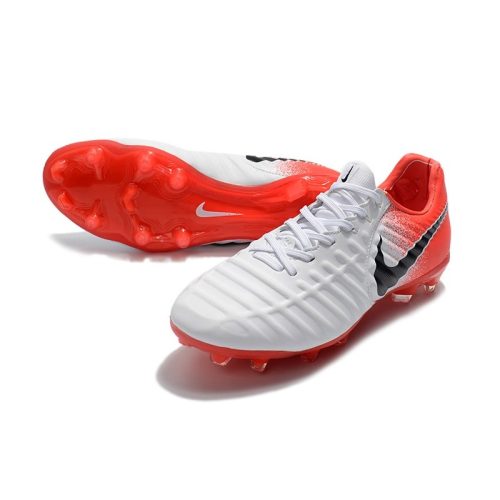 Nike Tiempo Legend 7 Elite FG fodboldstøvler til mænd - Hvid Rød_4.jpg